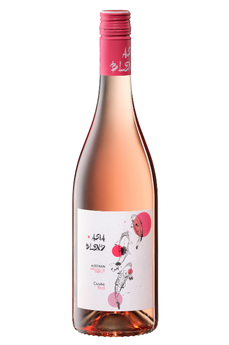 Flaschenfoto WEINWURMs Asia Blend rosé