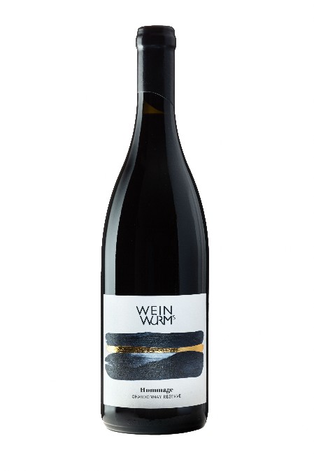 Flaschenfoto WEINWURMs Hommage CHARDONNAY Reserve Flaschenfoto WEINWURMs Hommage CHARDONNAY Reserve